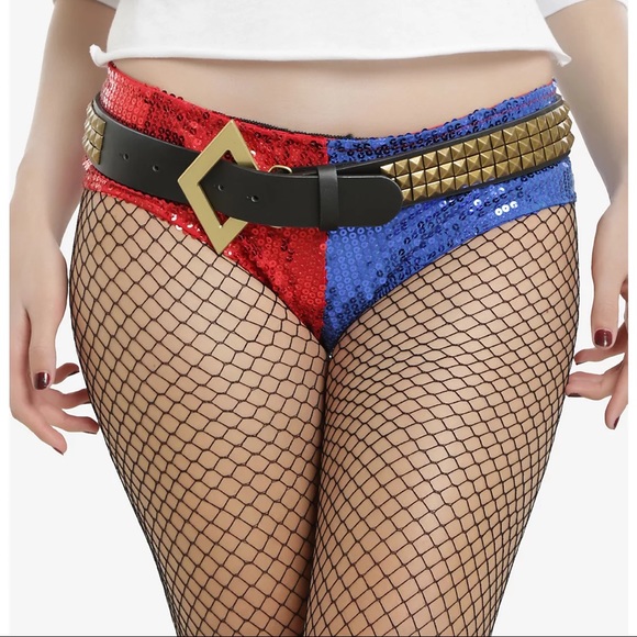 Bundle of Harley Quinn costume from Hot Topic - Picture 3 of 16